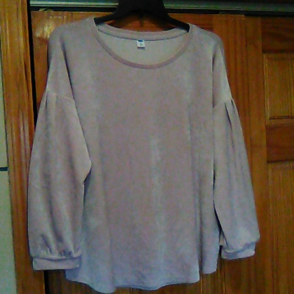 Velour shirt